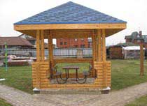 Деревянный дом, проект, сруб