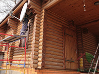 Реставрация срубов, фото